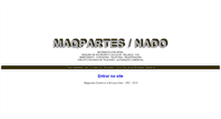 Desktop Screenshot of nado.com.br